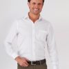 TWILL 4200 Cotton Polyester White Business Shirt